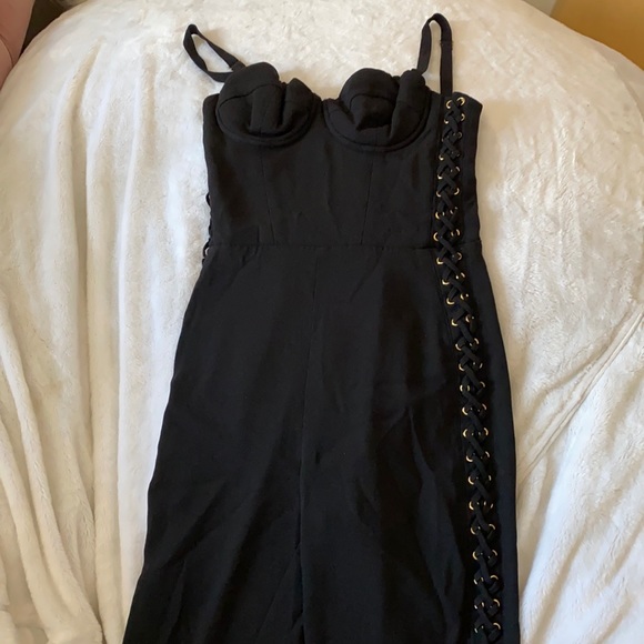 bebe Pants - Black jumpsuit